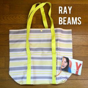 ★訳アリ★ 2013年 Sweet 8月号 ブランドアイテム特別付録 RAY BEAMS 2WAY ボーダー BIGトート