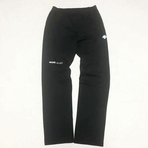 DESCENTE MOVE SPORT デサント ムーブスポーツ トラックパンツ スポーツパンツ ストレッチ ブラック メンズＬサイズ 美品