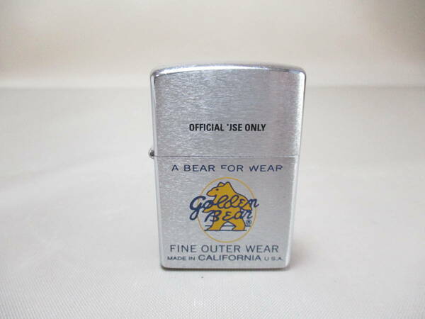 E120*ZIPPO 40*　Golden　Bear　ゴールデンベア　ジッポライター　/未使用　【送料込】