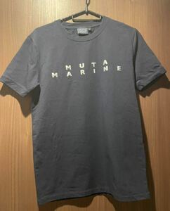 ムータマリンTシャツ ムータTシャツ ムータTシャツ muta Tシャツ Sサイズ ネイビー シルバー