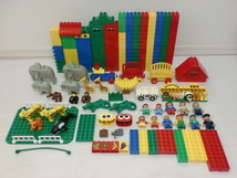 LEGO レゴ デュプロ 大量 まとめ セット 動物園 / サファリ / 車 / 汽車 / 人形 / フィグ / 基礎版 / 特殊ブロックなど_画像1