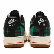 NIKE ナイキAIR FORCE 1 エア フォース1’07 LX チェック柄 DV0791-100 白緑 29.5cm_画像4