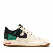 NIKE ナイキAIR FORCE 1 エア フォース1’07 LX チェック柄 DV0791-100 白緑 29.5cm_画像2