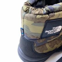 THE NORTH FACE ノースフェイス ヌプシ ブーティー ウォータープルーフ ロゴ ショートブーツ NF52271 TFカモ黒 28cm_画像3