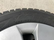 新潟発 21年製 ブリヂストン ブリザック VRX2 155/65R14 14インチ 14×4.5J 4穴 PCD100 スタッドレス 4本160×2セット 着払い_画像6