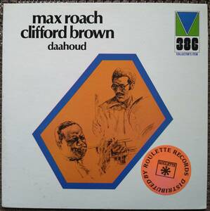 US盤 【Max Roach】daahoud（Mainstream MRL 386）『Clifford Brown and Max Roach』 (Emarcy)の別テイク集