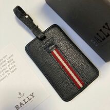 ★美品 BALLY バリー 定期入れ パスケース ブラック 中古【鑑定済み 本物保証】_画像1