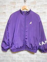 ★即決★【KANGOL カンゴール】 裏ボア 袖ロゴ入り ブルゾン ジャケットsizeレディースM_画像1