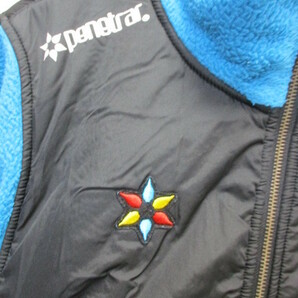 penetrar ペネトラール フリースボアジャケット メンズXL LL 黒青 サッカージャージトップ 防寒ジャンパー ブルゾン ベンチコート02026の画像7