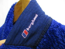 Berghaus　バーグハウス　ファージャケット　SIZE S　青　EXTREM POLARTEC　ボアジャケット　アウトドアフリースジャケット　01253_画像3