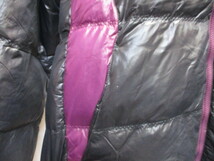 プーマ　メンズダウンジャケット　メンズXL LL　紫黒　ダウンパーカー　スポーツダウンコート　ダウンジャンパー　ダウンフーディー　02102_画像4
