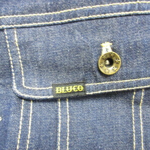 BLUCO WORK GARMENT 裏ボア地デニムジャケット メンズS デニムボアジャケット ボアジャンパー Gジャン トラッカージャケット02205の画像7