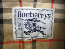 バーバリー　BURBERRYS　80s90sヴィンテージ　トレンチコート　SIZE S　ノバチェック柄コート　ロングコート　ステンカラーコート　02221_画像3