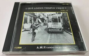 廃盤 稀少 CD タンゴ 古き佳き時代 第12集 アルゼンチン・タンゴ 大岩祥浩 A.M.P TANGO COLECCION AMP タンゴ・コレクション CD-1158