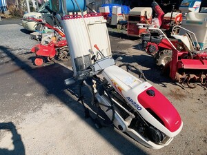 中古 YANMAR ヤンマー 田植機 AP220 UL70A 田植え機 歩行型 2条 手押し 農業機械 農機具 引取歓迎 茨城県常陸大宮市根本 240201や2 I外 西