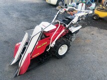 中古 YANMAR ヤンマー 動力刈取機 結束型 Be30 2輪 一条刈 バインダー 刈取機 稲刈り機 農機具 茨城県常陸大宮市根本 240202え1 I外 西_画像1