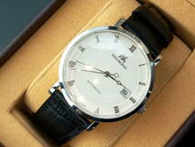 未使用品　中国　国表　上海　SHANGHAI　自動巻き　ブレゲハンド　裏スケルトン　メンズ腕時計_画像2