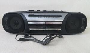 41609 ａｉｗａ アイワ ステレオラジオカセットレコーダー CS-W520 テープ ラジオ 再生OK