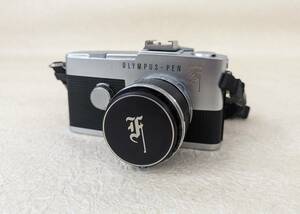41525 OLYMPUS-PEN G Zuiko Auto-S 1:1.4 f=40mm オリンパス フィルムカメラ 中古 現状品