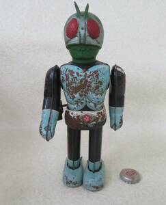 41546 подлинная вещь Kamen Rider рабочий товар жестяная пластина zen мой ходьба робот enzeruANGEL Showa Retro 