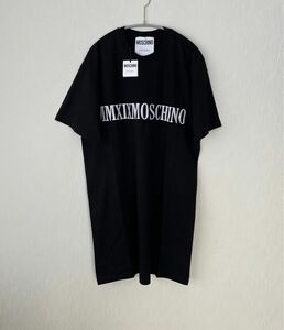 【新品】MOSCHINO モスキーノ ブラック Tシャツ ワンピース