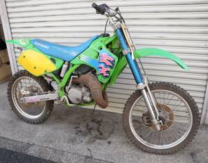 KX125　1992年　KX125-J1　 KX125J-0012** 　動画有り　レーサー　登録不可　お引取りのみ 杉並区　希少車