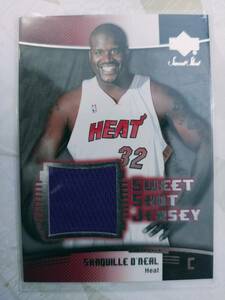 】UD 2004-05 SweetShot】Shaquille O’Neal●Jersey