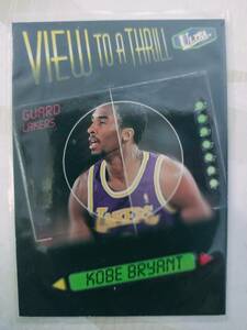 】Fleer 1997-98 Ultra】3of15 VT Kobe Bryant●View to a Thrill