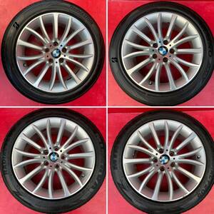 BMW　5シリーズ　F10 純正 8Jｘ18　ET30　5穴 5H　PCD120　 6857668 BMW　245/45R18　　４本セット（6/304）