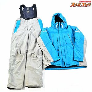 ★☆【ダイワ】 ゴアテックス ハイロフト サロペットウィンタースーツ DW-1301 サイズXL 上下 DAIWA GORE-TEX K_100★☆e04675