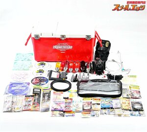 ★☆ 船釣り用品 約50個 豪華大量セット タフトランク大将350WD ハイラーク16 サーニービシ80号 ステンビシ80号/100号 キハダ仕掛等 ★☆★