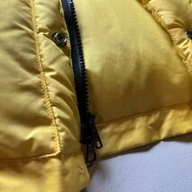 Crescent Down Works down vest “size M” “made in USA” 黄色 ダウンベスト アメリカ製 USA製_画像4