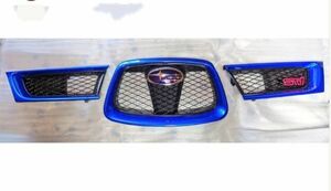 Subaru Genuine Impreza GDB F～G フロントGrille 3点set WRブルーマイカ or ピュアホワイト