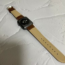 【2本セット】腕時計ベルト 交換用ベルト Apple Watch ベルト アップルウォッチウォッチリストバンド レザーベルト クロコ柄デザイン _画像4