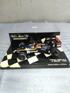 ミニチャンプス 1/43 Tyrrell Ford 012 S.Bellof 1984 ティレル フォード S.ベロフ MINICHAMPS 