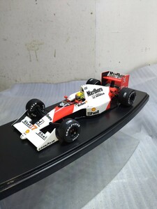 F1 プラモデル 完成品 ホンダ マルボロ アイルトンセナ HONDA Marlboro SENNA 全長約22.5cm