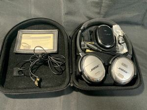 BOSE QC3 Quiet Comfort 3 ヘッドホン パット劣化ベタ 動作良好