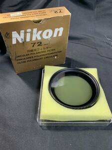 Nikon ニコン 円偏光フィルター 72mm