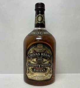 【ST17504ST】未開栓 CHIVAS REGAL シーバスリーガル 12年 スコッチウイスキー 1000ml/43% 古酒 洋酒 お酒