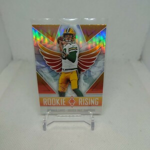 2020 Panini Phoenix Jordan Love Rookie Rising Silver Prizm RC NFL Packers 今季ブレイク