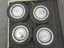 Ｎボックス　6BA-JF3　純正１４インチスチールホイル（センターカバー付）&タイヤ155/65Ｒ14　４本セット_画像2