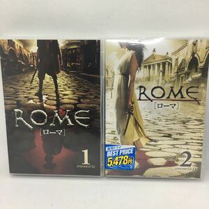 ※1枚未開封 DVD『ROMA ローマ 前・後編 DVDセット』DVD11枚セット/全22話収録/ ケヴィン・マクキッド/レイ・スティーヴンソン/　Ⅲ-1174