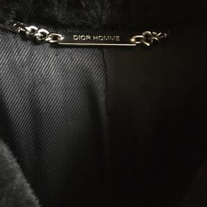 ディオールオム 04AW ボンバー レザー ブルゾン 48サイズ VICTIM期 dior homme エディスリマン ジャケット ブラック ミリタリーの画像3