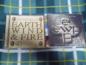 【中古】Earth,Wind & Fire「Greatest Hits Live」&「The Very Best Of」