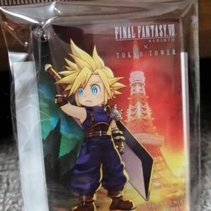 FF7 東京タワー アクリルキーホルダー クラウド アクキー ファイナルファンタジー FF7R