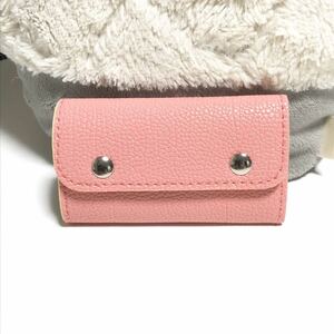  new goods key case present lady's men's baby pink 