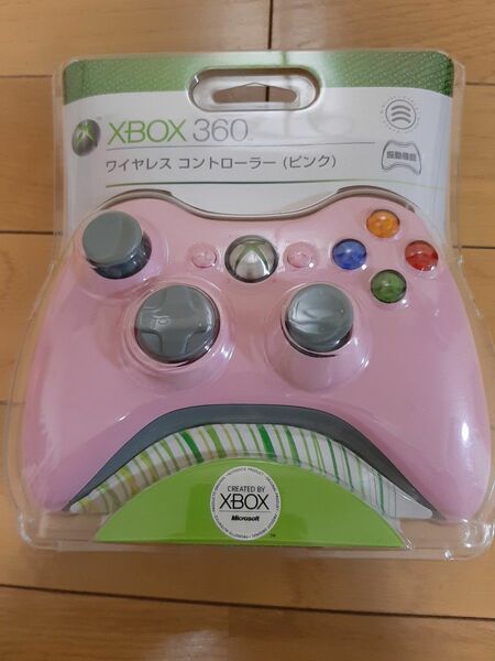 【レアカラー】Xbox360 純正ワイヤレスコントローラー レア色ピンク！
