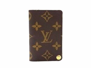 1円 ■極美品■ LOUIS VUITTON ルイヴィトン M60937 モノグラム ポルトカルトクレディプレッシオン カードケース ブラウン系 CC1753