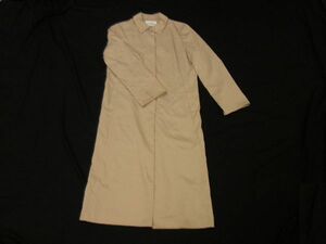 1円 ■美品■ HANAE MORI ハナエモリ ポリエステル スプリングコート アウター 上着 表記サイズ40 洋服 レディース ベージュ系 BD3694