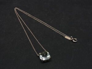 TIFFANY＆Co ティファニー スパークラー SV925 ネックレス ペンダント アクセサリー レディース シルバー系×ライトブルー系 AV4735